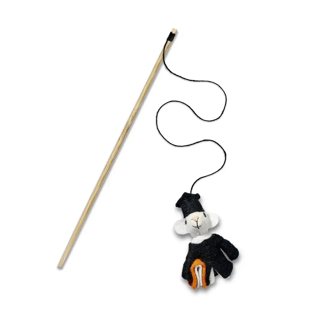 Archibald Mouse Teaser Eco Cat Toy with Catnip